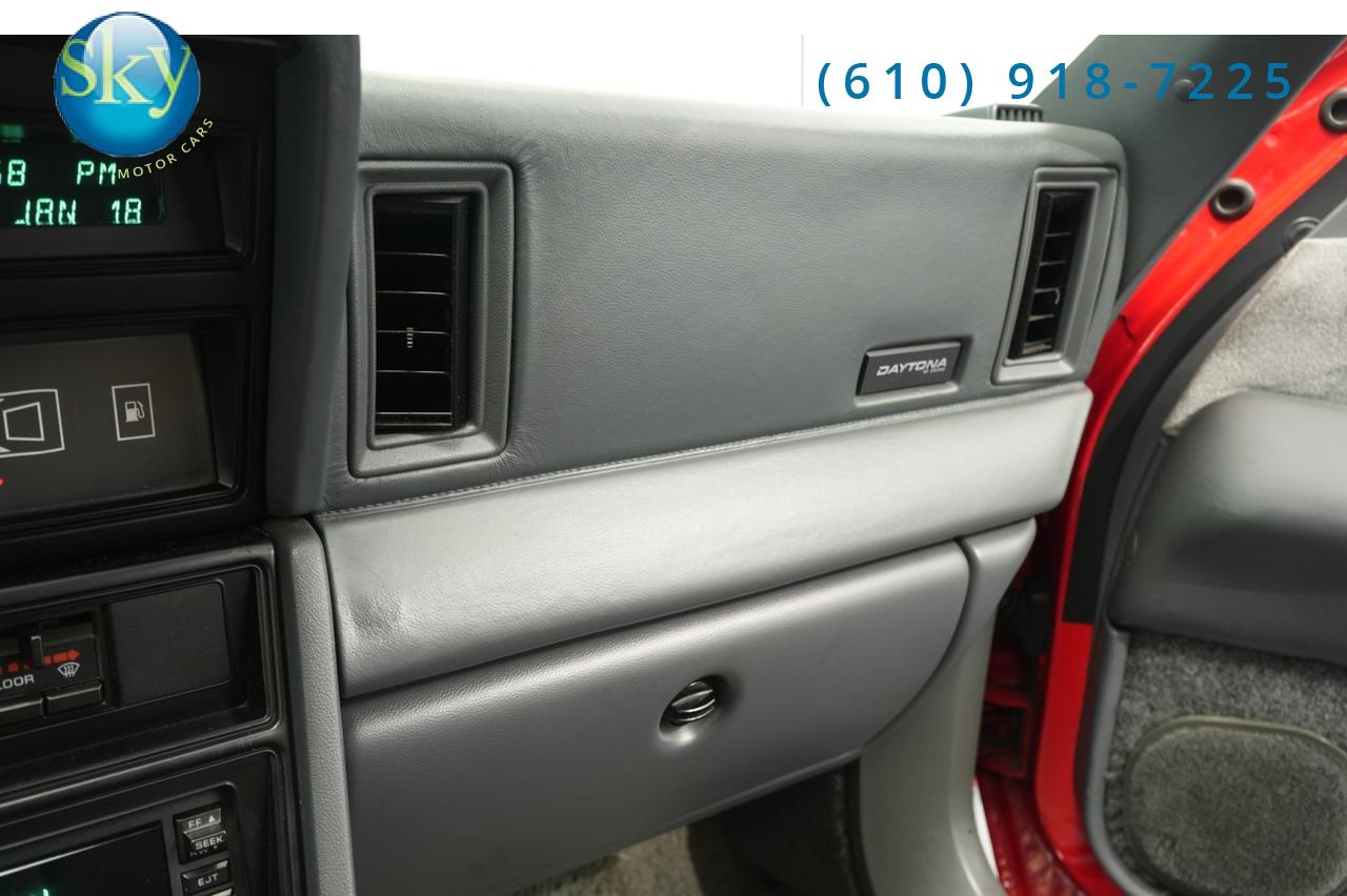 1989 Dodge Daytona Shelby Z 5-Speed Manual West Chester PA