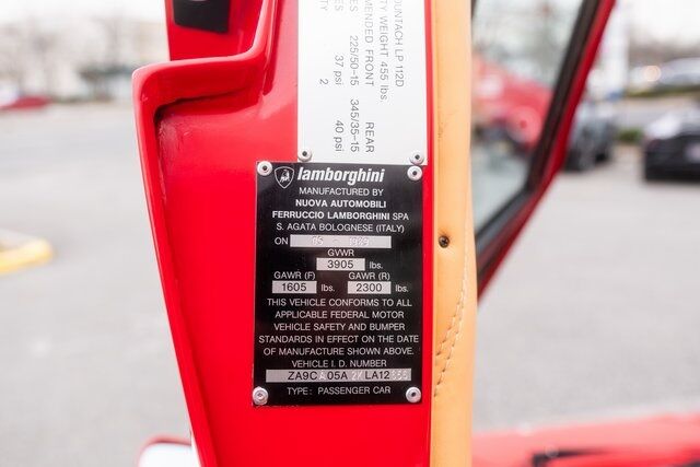 1989 Lamborghini Countach 25th Anniversario Paramus NJ