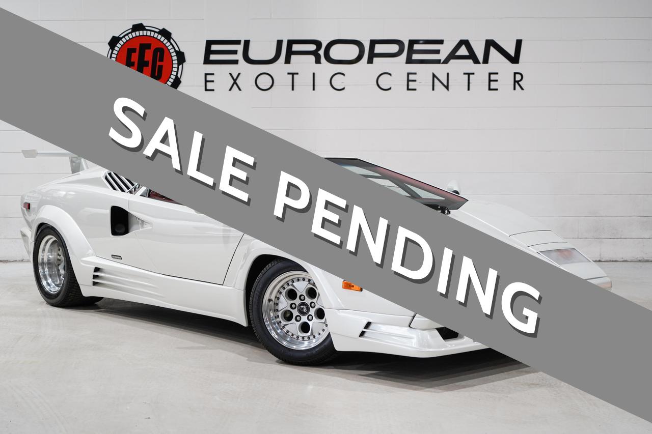 1989 Lamborghini Countach 25th Anniversary Tampa FL