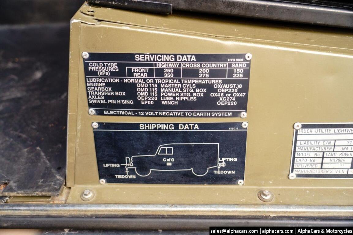 1989 Land Rover Defender Perentie 110 4x4 Boston MA