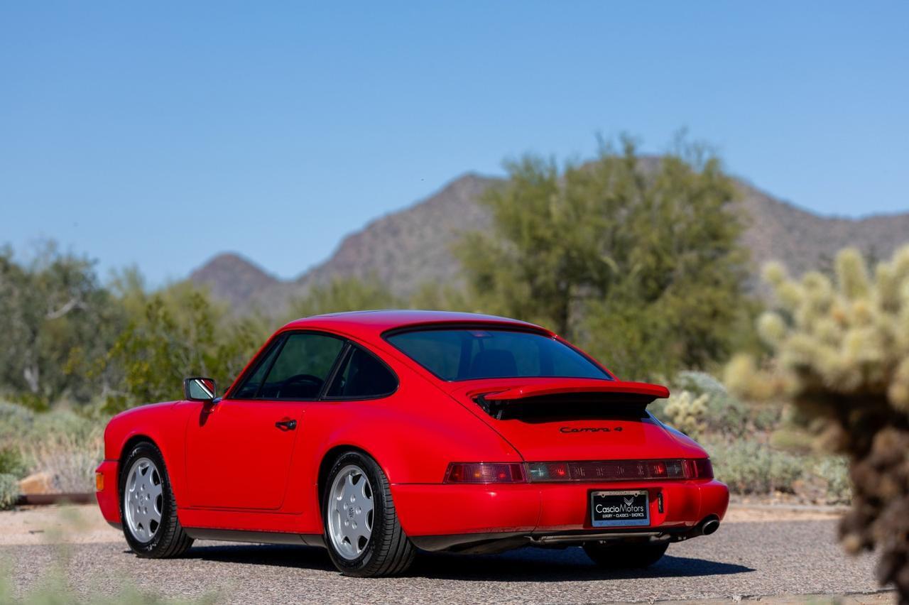 1989 Porsche 911 Carrera 4 Coupe 5spd Only 61k Miles Scottsdale AZ
