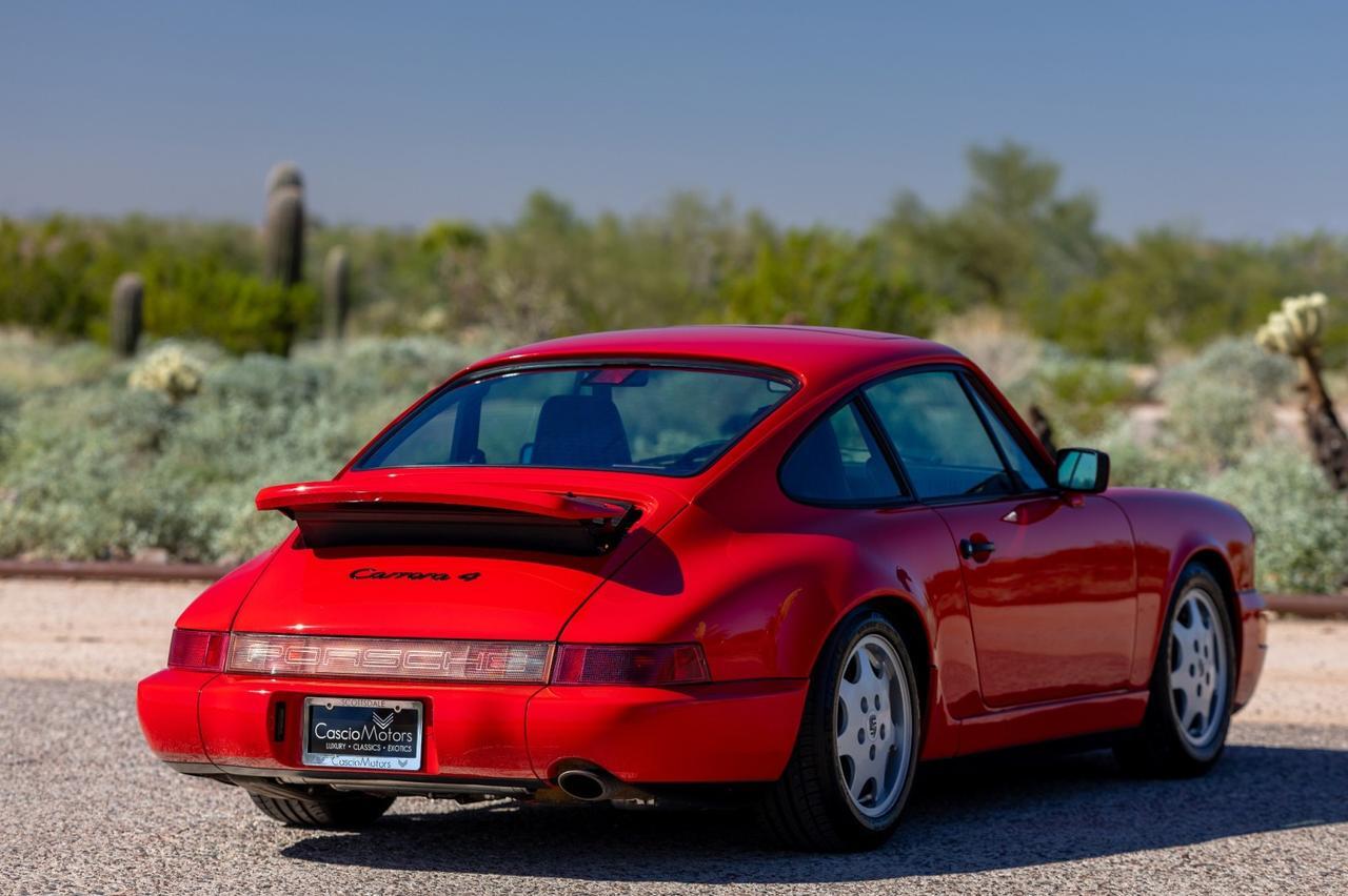 1989 Porsche 911 Carrera 4 Coupe 5spd Only 61k Miles Scottsdale AZ