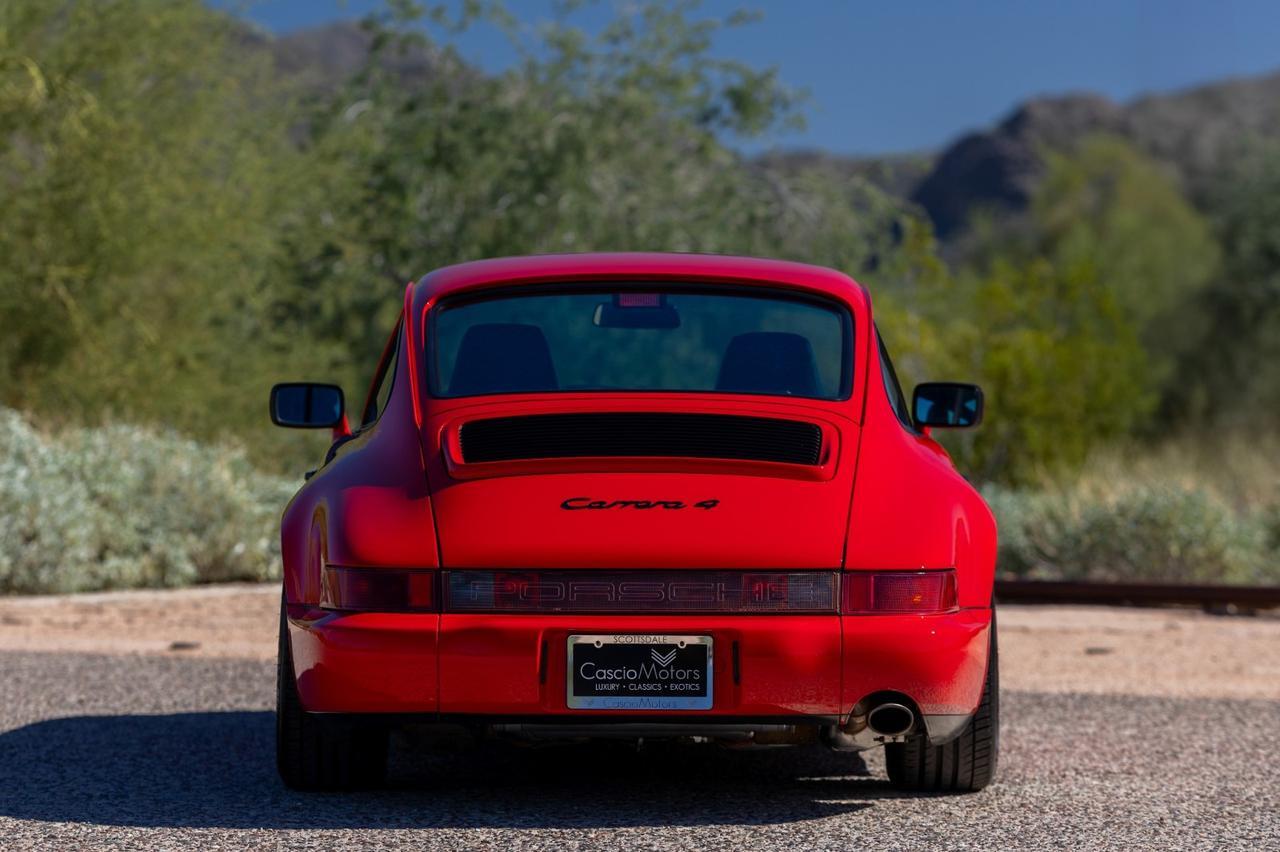 1989 Porsche 911 Carrera 4 Coupe 5spd Only 61k Miles Scottsdale AZ