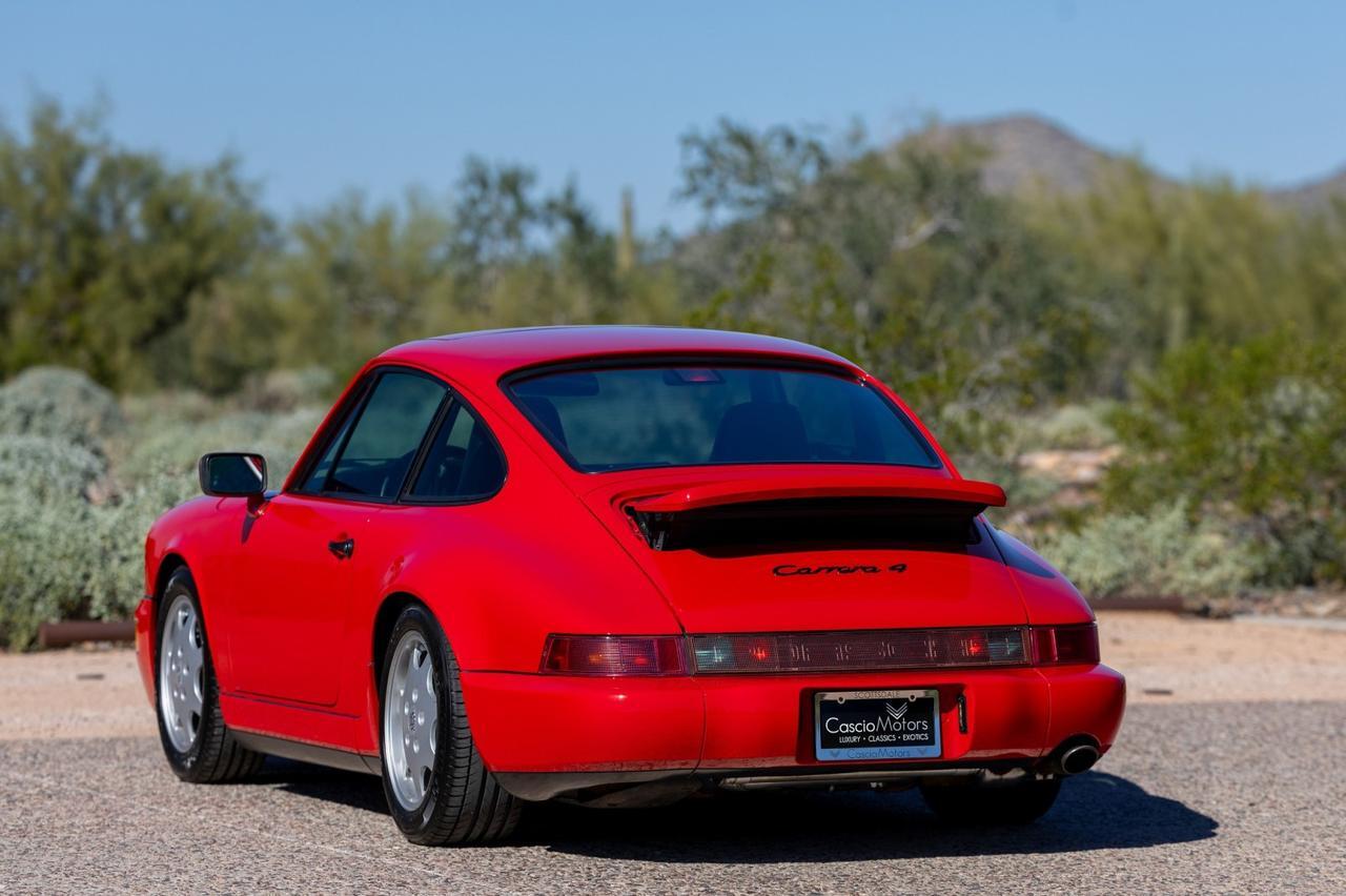 1989 Porsche 911 Carrera 4 Coupe 5spd Only 61k Miles Scottsdale AZ