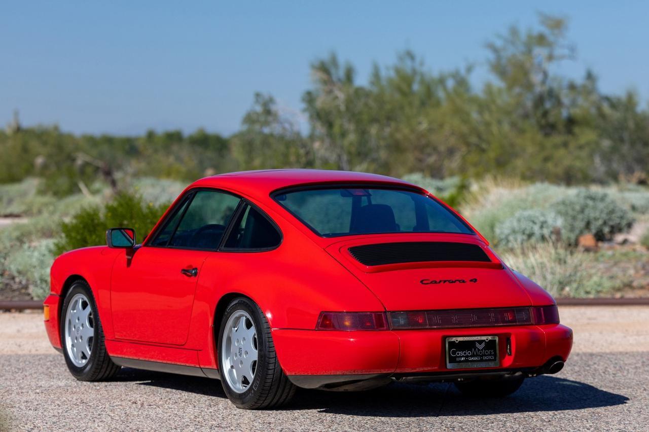 1989 Porsche 911 Carrera 4 Coupe 5spd Only 61k Miles Scottsdale AZ