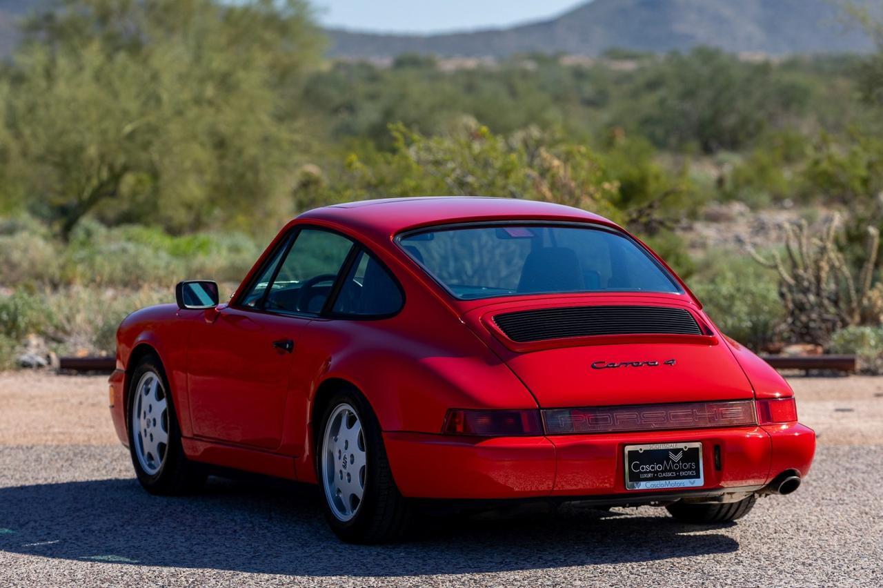 1989 Porsche 911 Carrera 4 Coupe 5spd Only 61k Miles Scottsdale AZ