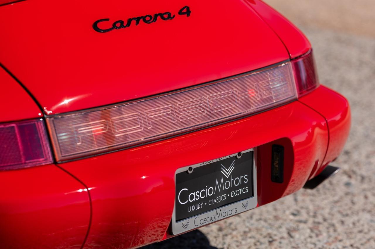 1989 Porsche 911 Carrera 4 Coupe 5spd Only 61k Miles Scottsdale AZ