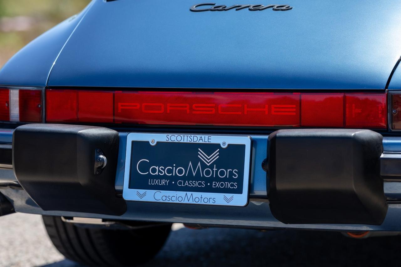 1989 Porsche 911 Carrera Cabriolet G50 Only 25k Original Miles Scottsdale AZ