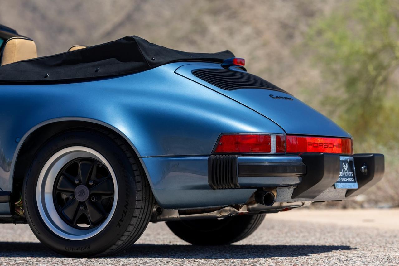 1989 Porsche 911 Carrera Cabriolet G50 Only 25k Original Miles Scottsdale AZ