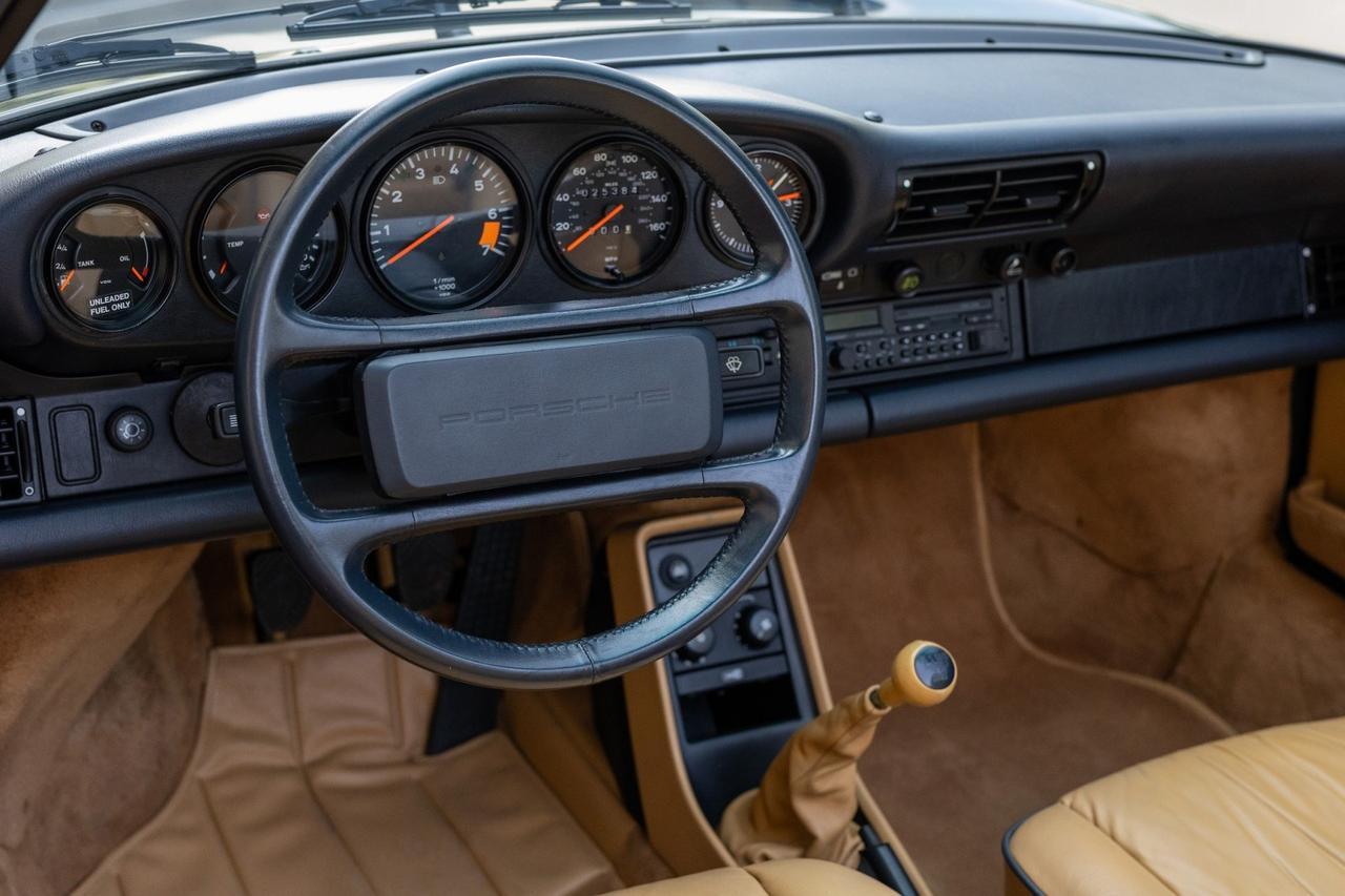 1989 Porsche 911 Carrera Cabriolet G50 Only 25k Original Miles Scottsdale AZ