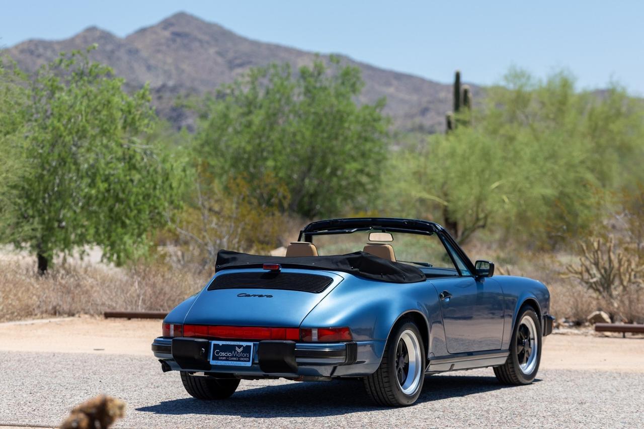 1989 Porsche 911 Carrera Cabriolet G50 Only 25k Original Miles Scottsdale AZ