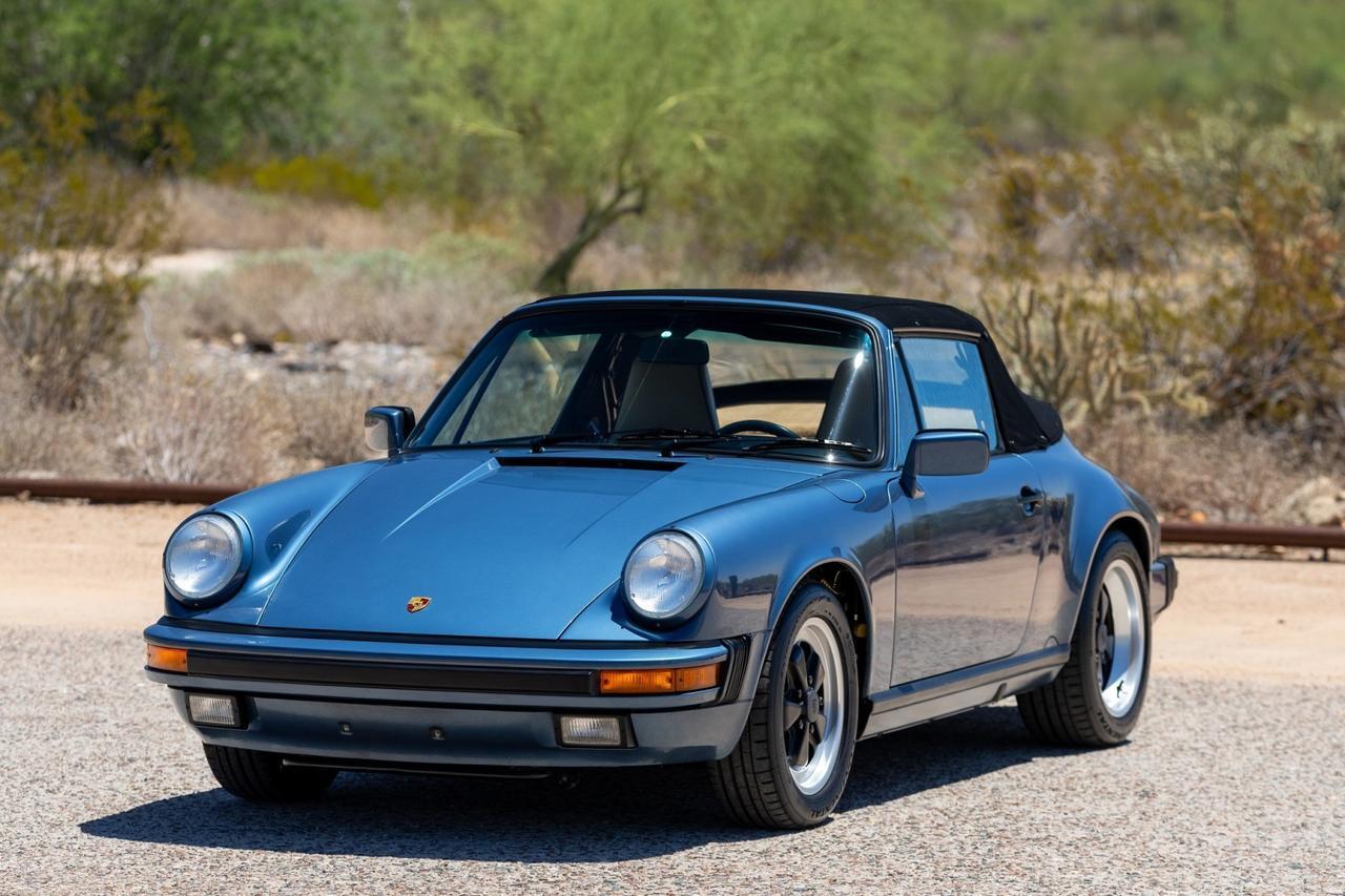 1989 Porsche 911 Carrera Cabriolet G50 Only 25k Original Miles Scottsdale AZ