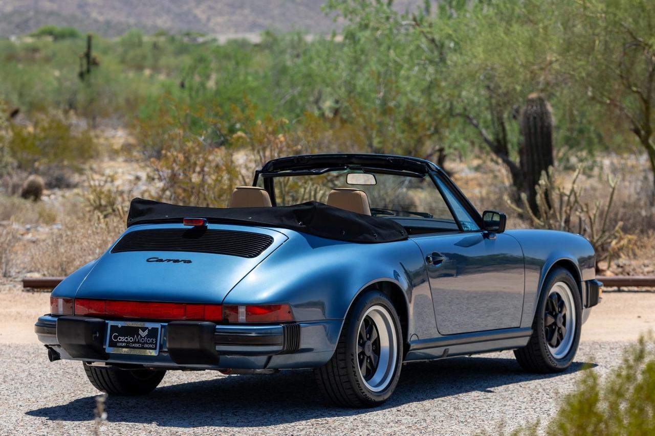 1989 Porsche 911 Carrera Cabriolet G50 Only 25k Original Miles Scottsdale AZ