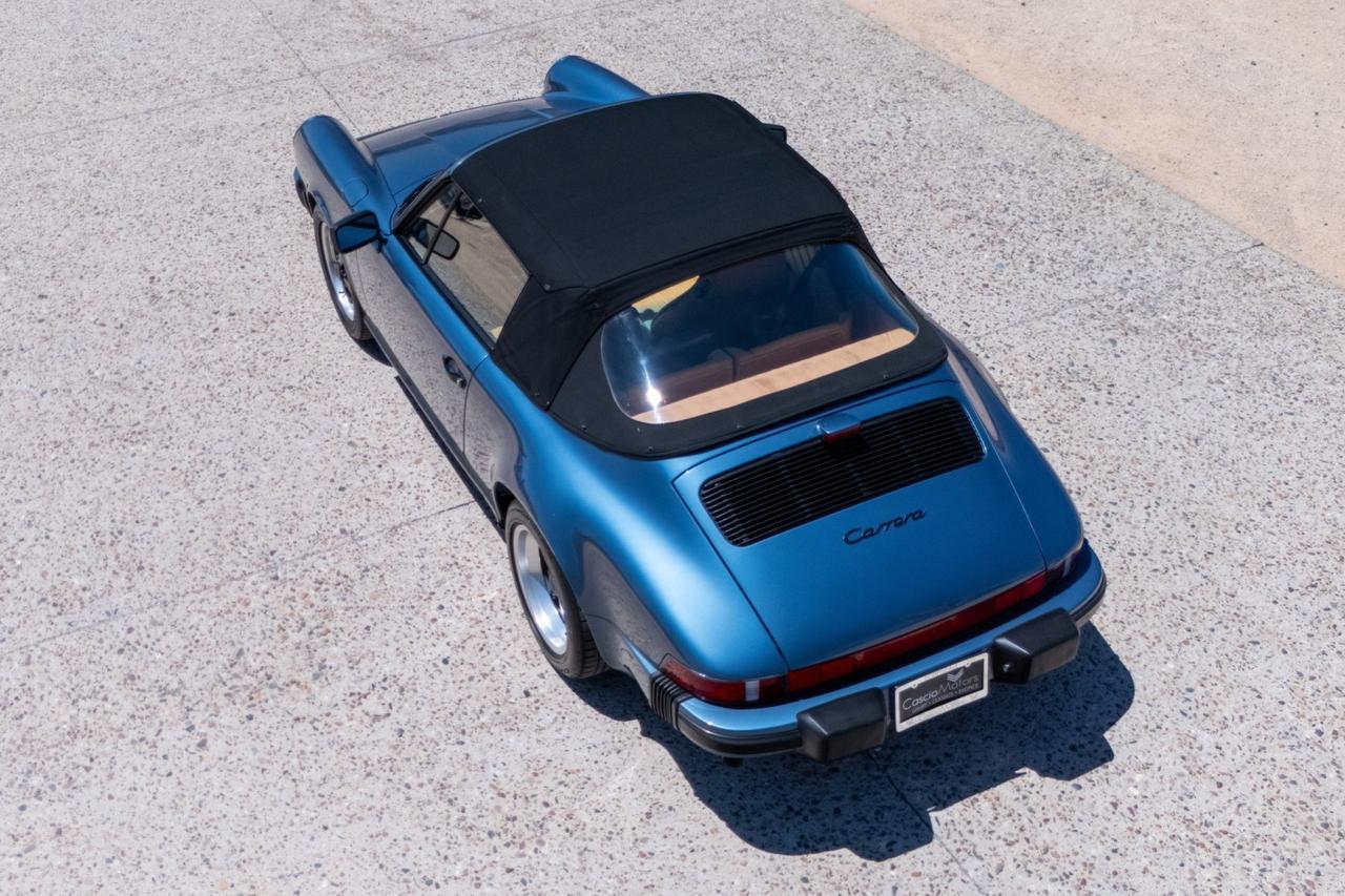 1989 Porsche 911 Carrera Cabriolet G50 Only 25k Original Miles Scottsdale AZ