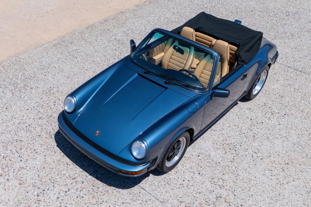 1989 Porsche 911 Carrera Cabriolet G50 Only 25k Original Miles Scottsdale AZ