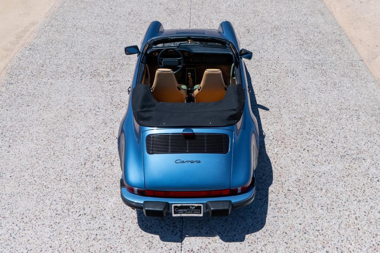 1989 Porsche 911 Carrera Cabriolet G50 Only 25k Original Miles Scottsdale AZ