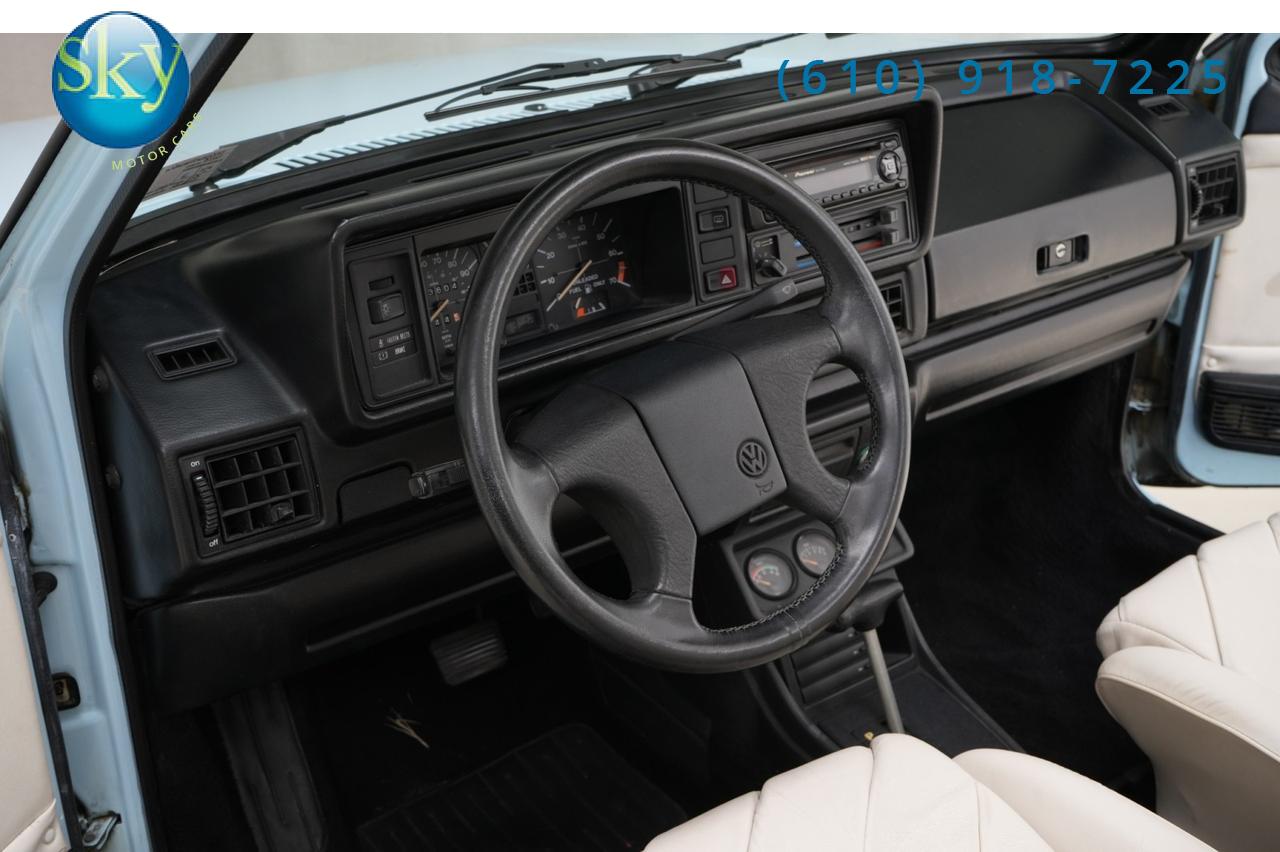 1989 Volkswagen Cabriolet Boutique Edition 1 of 40 Produced West Chester PA