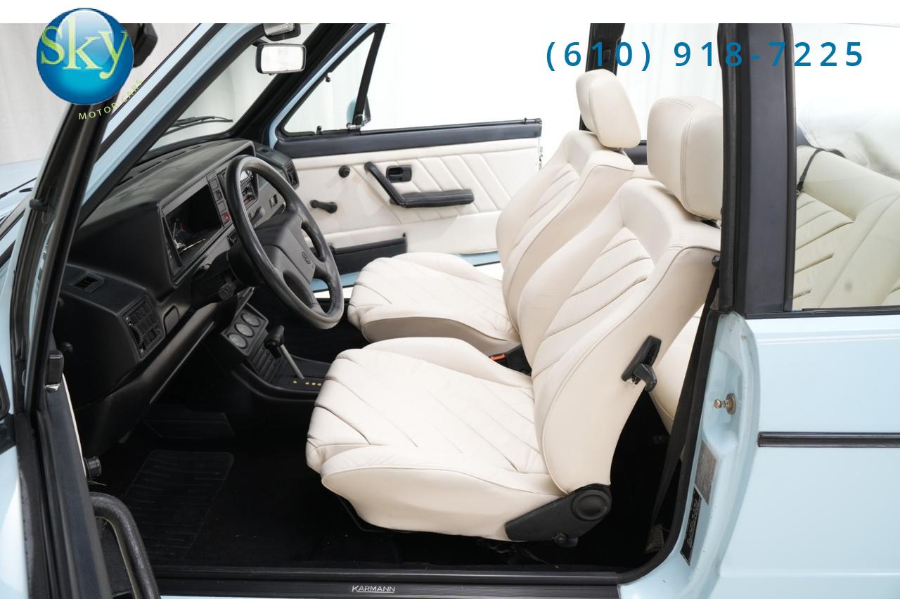 1989 Volkswagen Cabriolet Boutique Edition 1 of 40 Produced West Chester PA