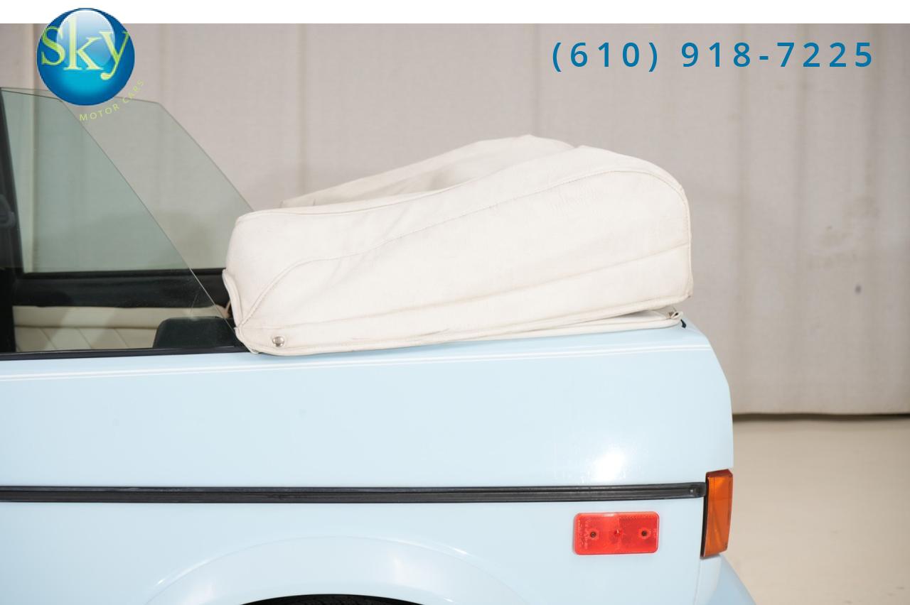 1989 Volkswagen Cabriolet Boutique Edition 1 of 40 Produced West Chester PA