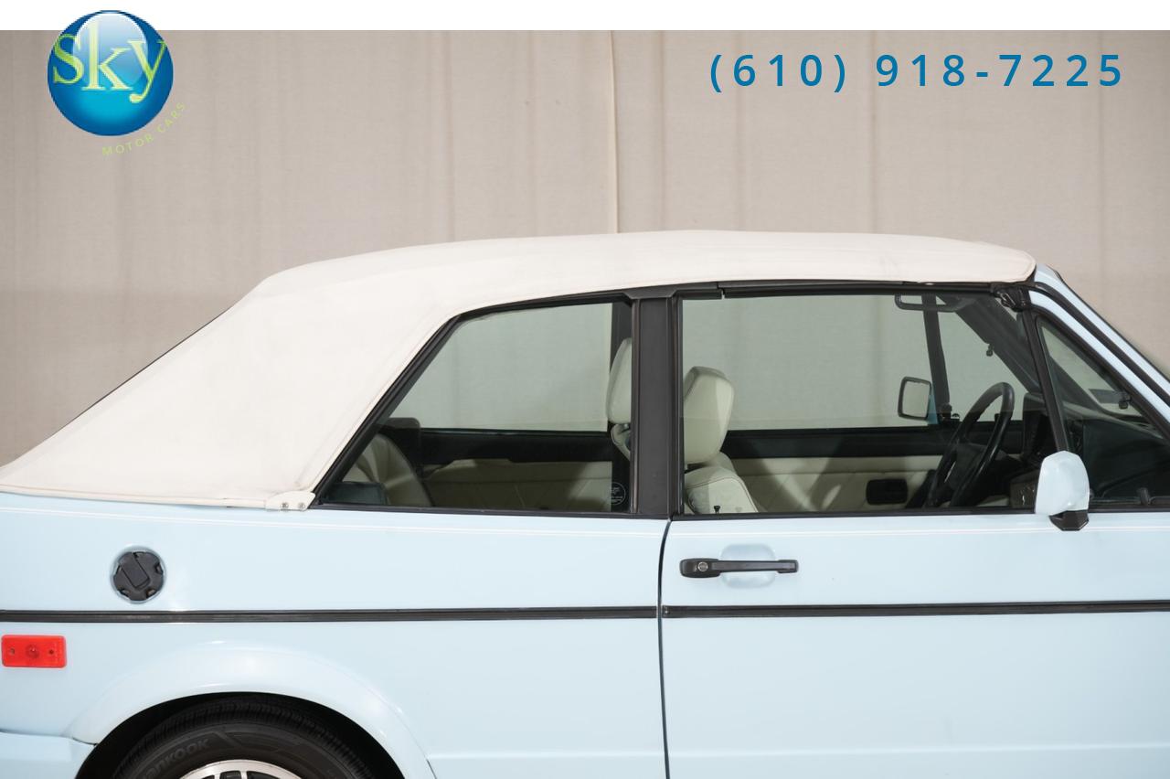 1989 Volkswagen Cabriolet Boutique Edition 1 of 40 Produced West Chester PA