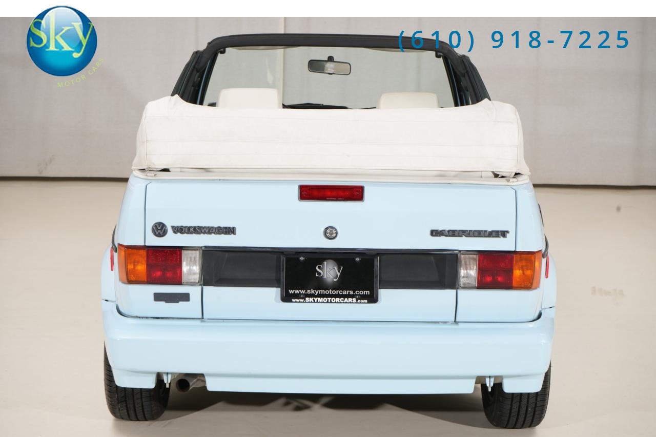 1989 Volkswagen Cabriolet Boutique Edition 1 of 40 Produced West Chester PA