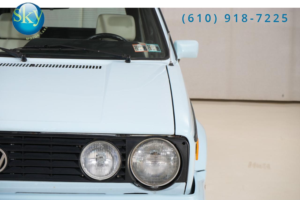 1989 Volkswagen Cabriolet Boutique Edition 1 of 40 Produced West Chester PA