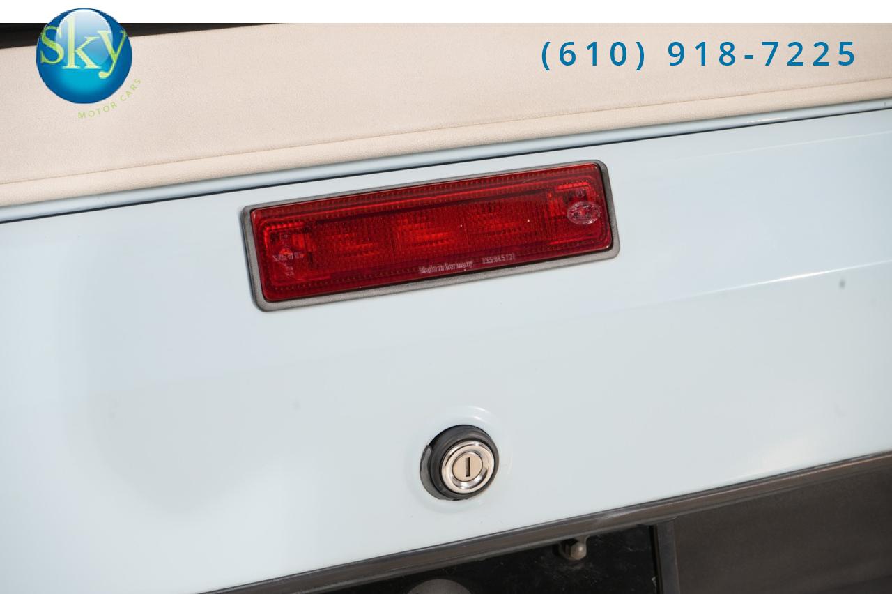 1989 Volkswagen Cabriolet Boutique Edition 1 of 40 Produced West Chester PA