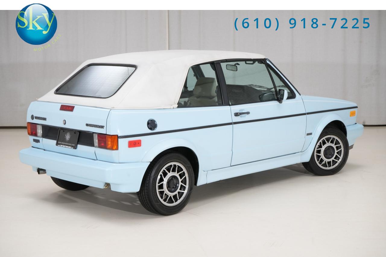1989 Volkswagen Cabriolet Boutique Edition 1 of 40 Produced West Chester PA