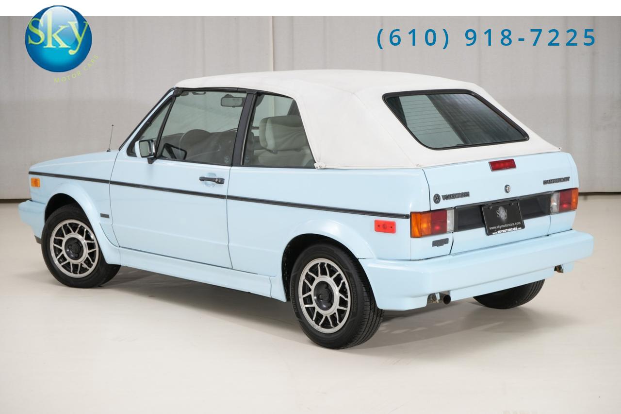 1989 Volkswagen Cabriolet Boutique Edition 1 of 40 Produced West Chester PA