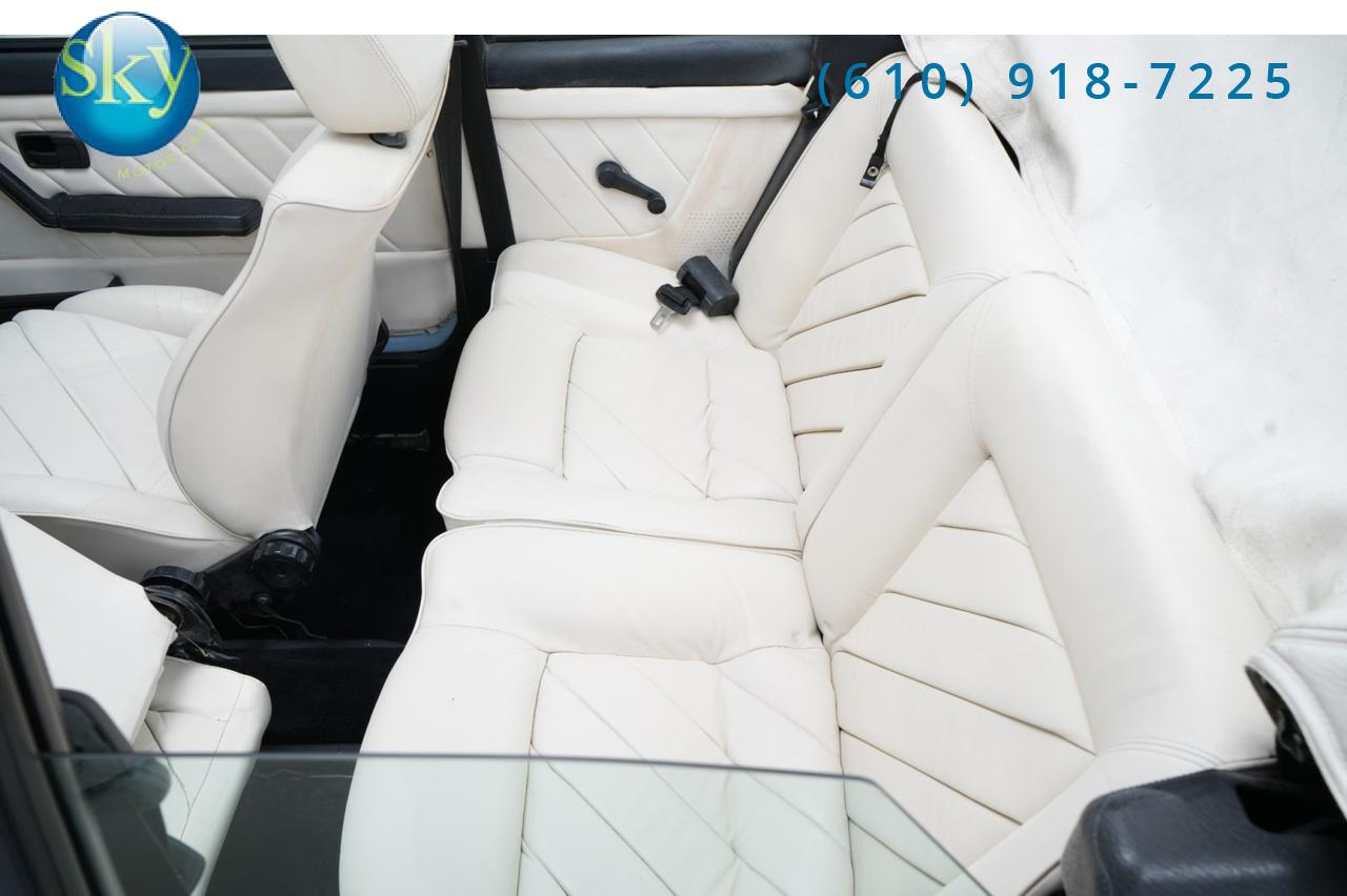 1989 Volkswagen Cabriolet Boutique Edition 1 of 40 Produced West Chester PA