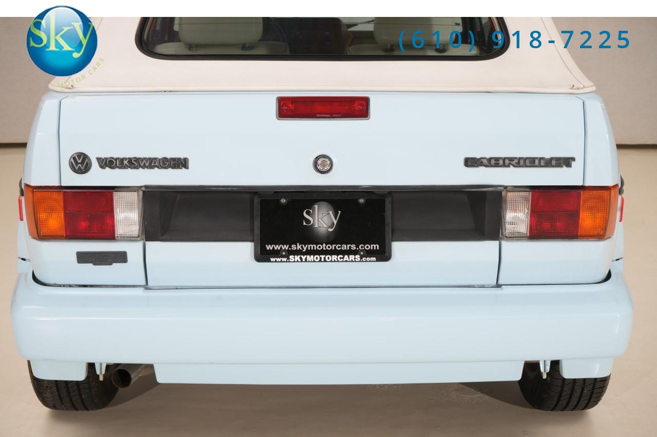 1989 Volkswagen Cabriolet Boutique Edition 1 of 40 Produced West Chester PA
