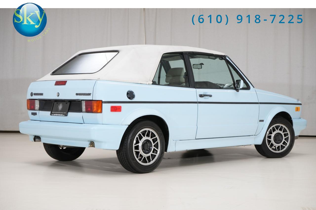 1989 Volkswagen Cabriolet Boutique Edition 1 of 40 Produced West Chester PA