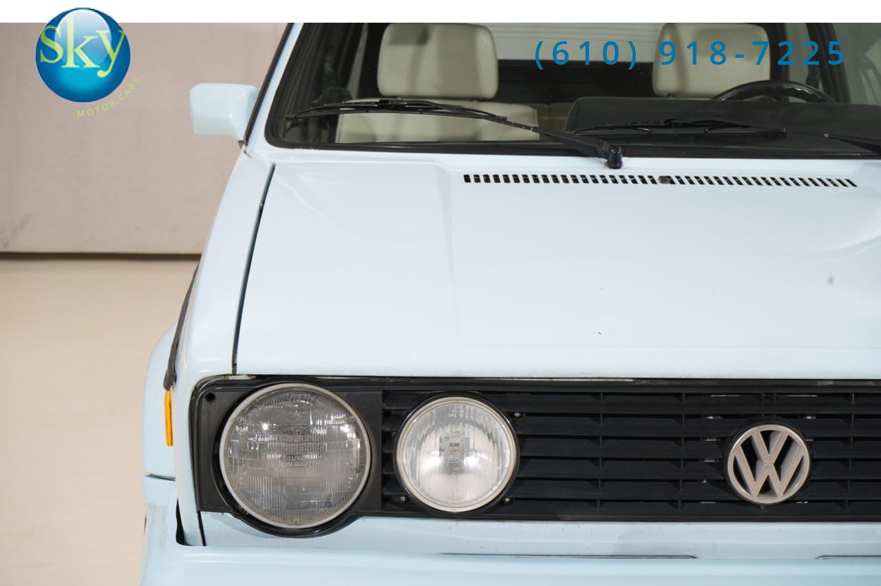 1989 Volkswagen Cabriolet Boutique Edition 1 of 40 Produced West Chester PA