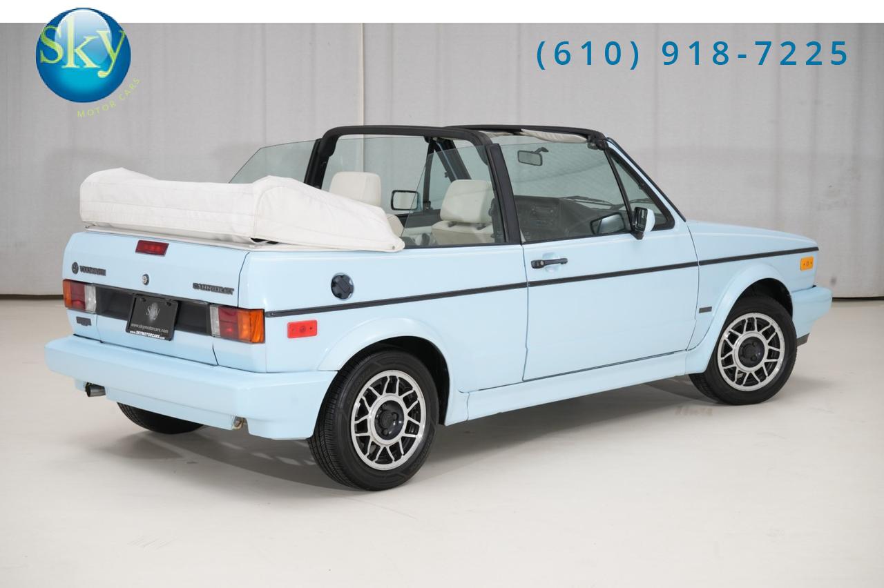 1989 Volkswagen Cabriolet Boutique Edition 1 of 40 Produced West Chester PA