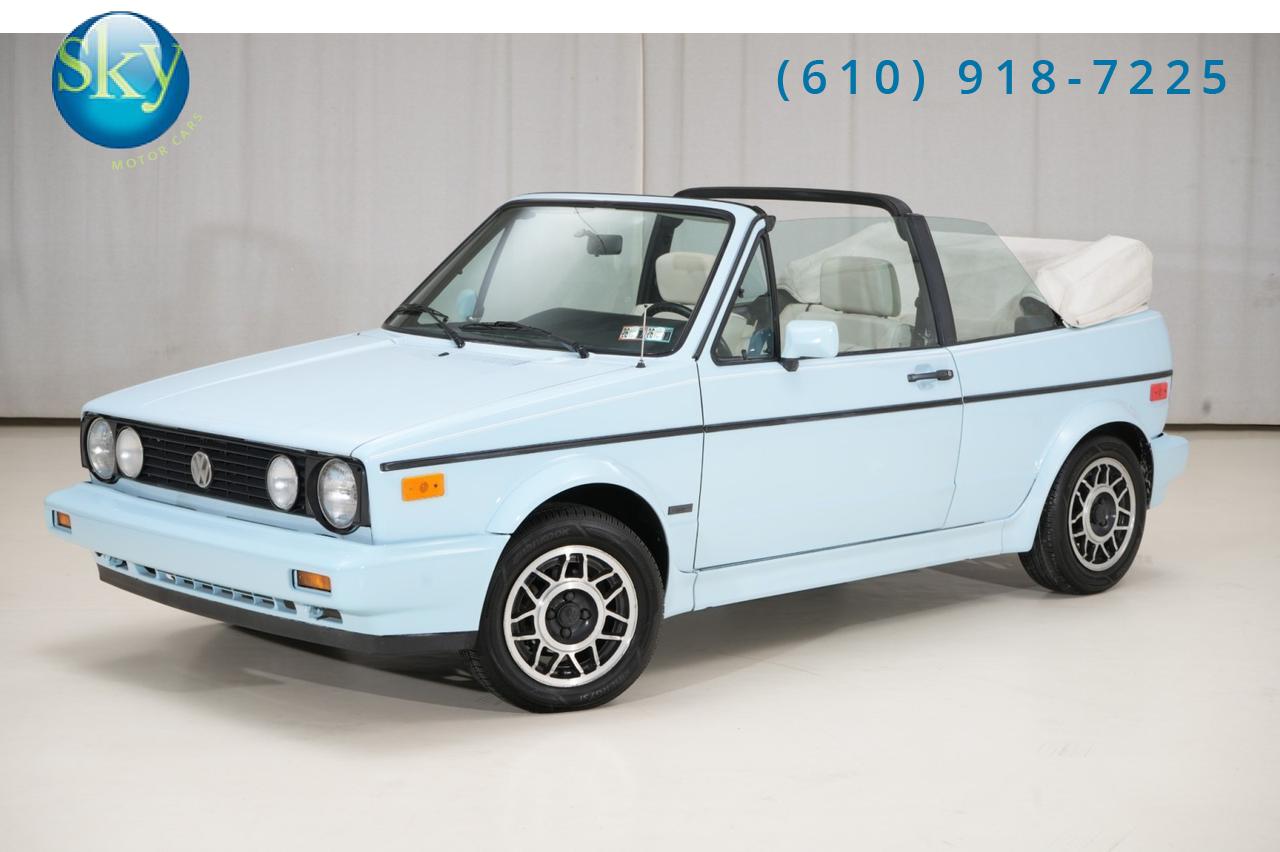 1989 Volkswagen Cabriolet Boutique Edition 1 of 40 Produced
