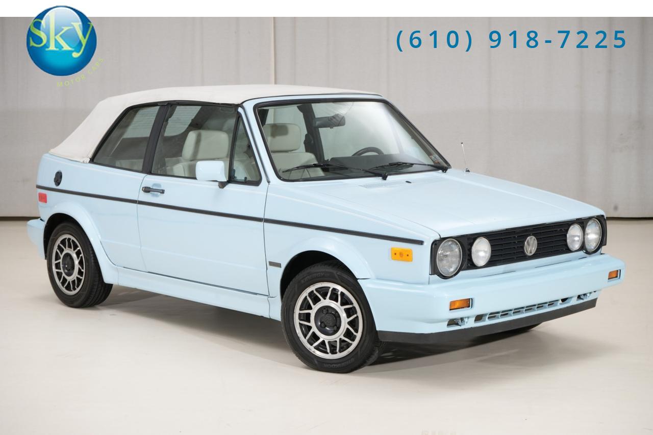 1989 Volkswagen Cabriolet Boutique Edition 1 of 40 Produced West Chester PA