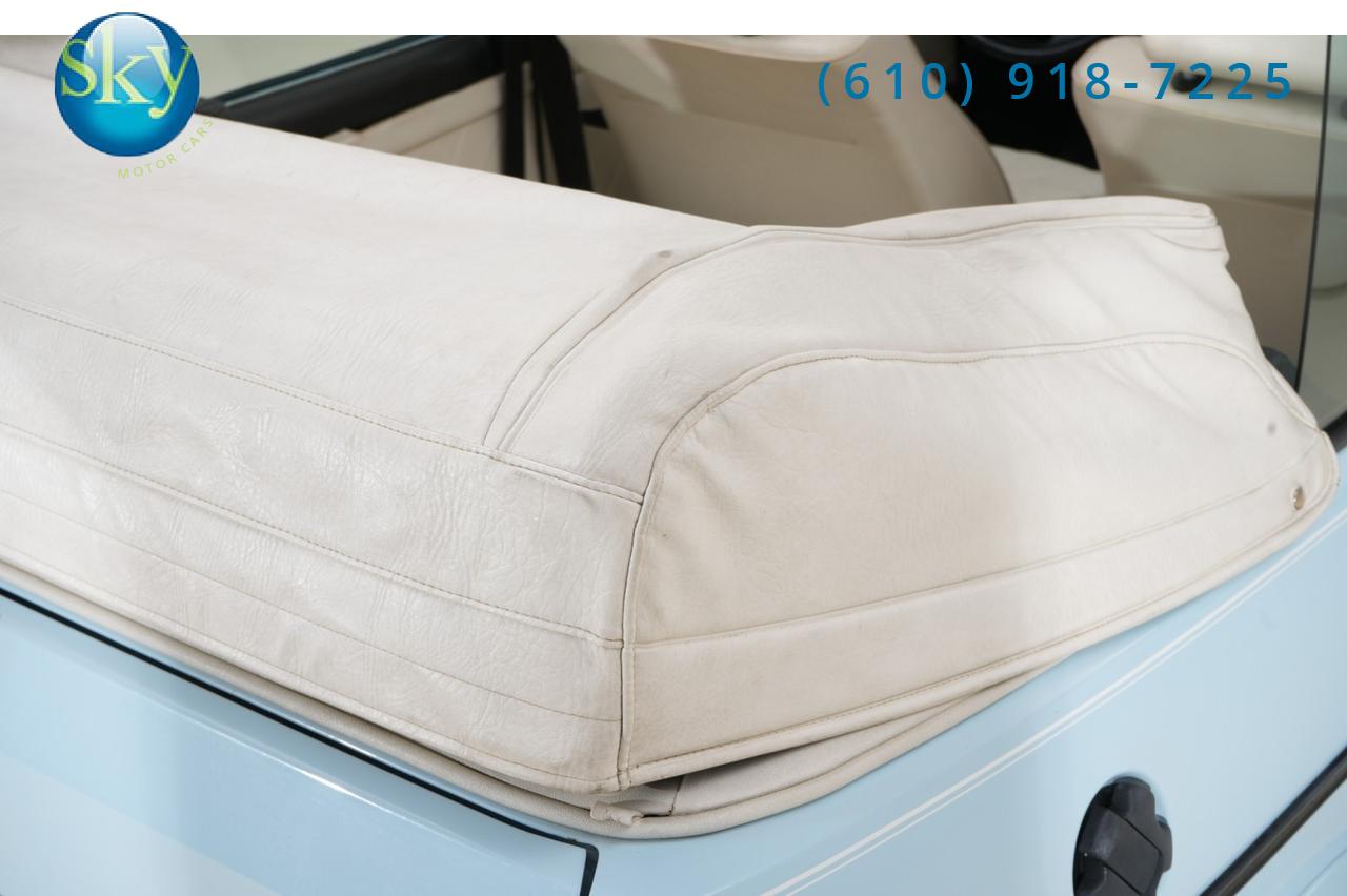 1989 Volkswagen Cabriolet Boutique Edition 1 of 40 Produced West Chester PA