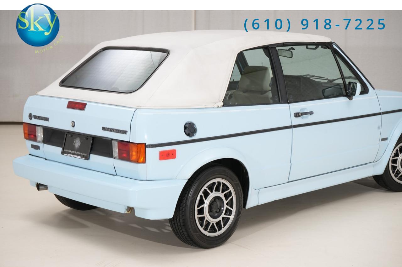 1989 Volkswagen Cabriolet Boutique Edition 1 of 40 Produced West Chester PA