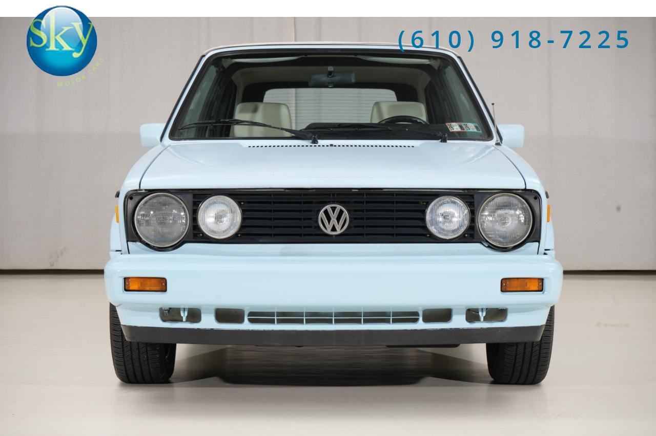 1989 Volkswagen Cabriolet Boutique Edition 1 of 40 Produced West Chester PA