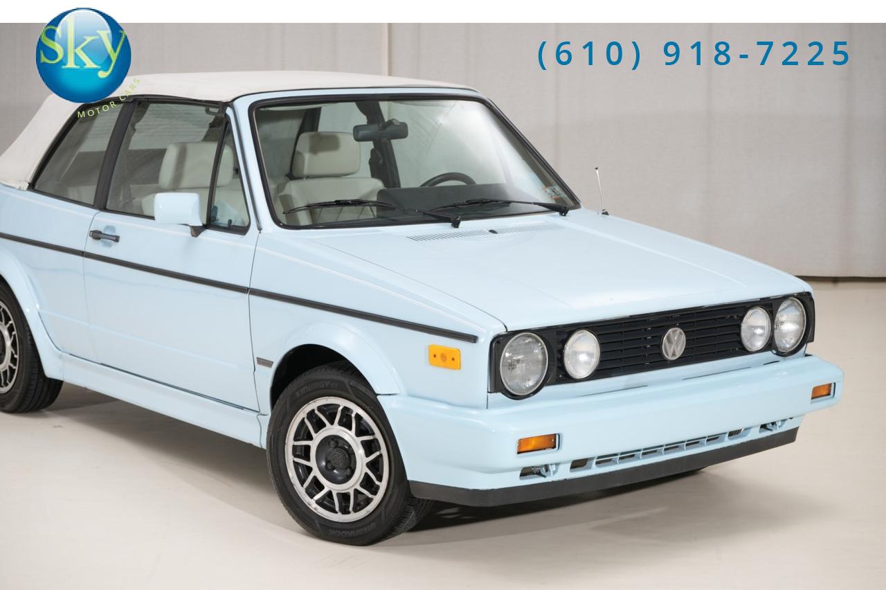 1989 Volkswagen Cabriolet Boutique Edition 1 of 40 Produced West Chester PA