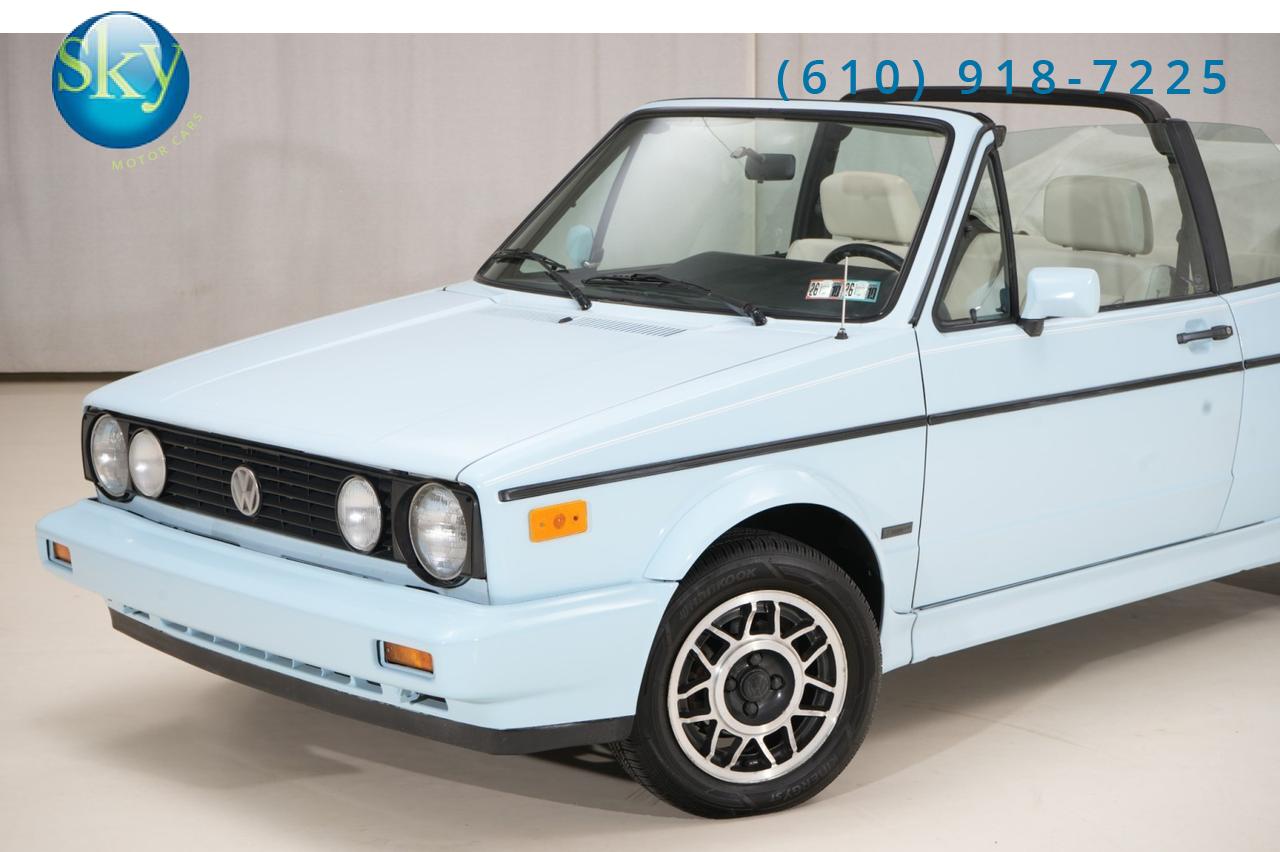 1989 Volkswagen Cabriolet Boutique Edition 1 of 40 Produced West Chester PA