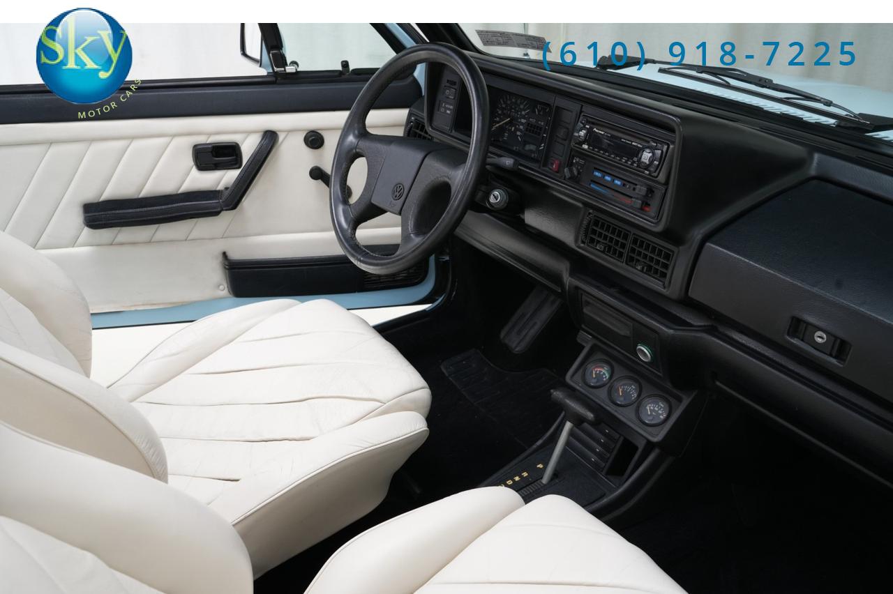 1989 Volkswagen Cabriolet Boutique Edition 1 of 40 Produced West Chester PA