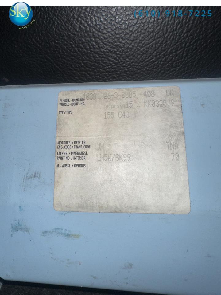 1989 Volkswagen Cabriolet Boutique Edition 1 of 40 Produced West Chester PA