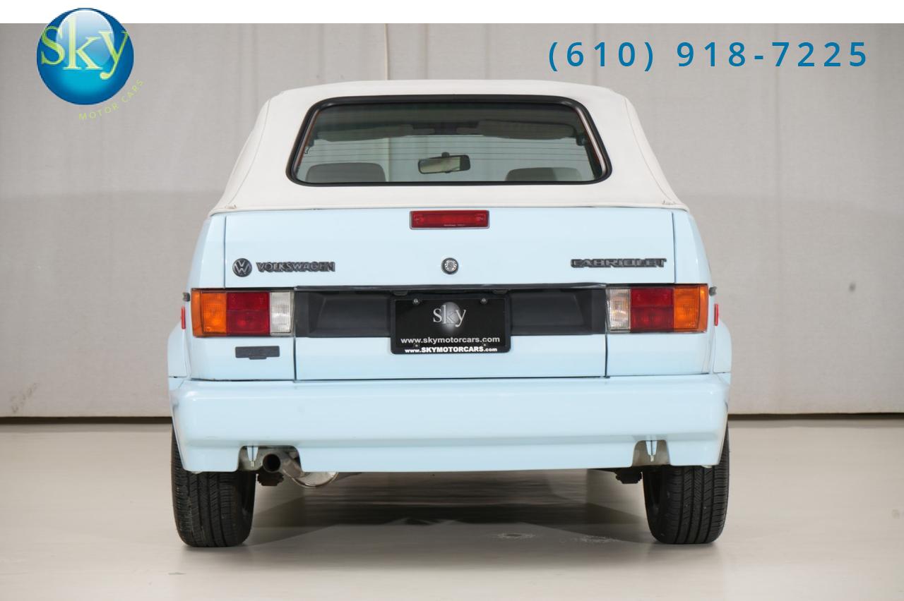 1989 Volkswagen Cabriolet Boutique Edition 1 of 40 Produced West Chester PA