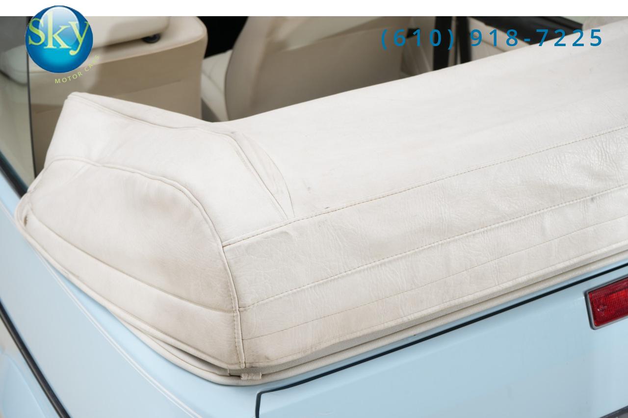 1989 Volkswagen Cabriolet Boutique Edition 1 of 40 Produced West Chester PA