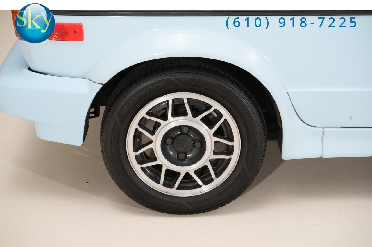 1989 Volkswagen Cabriolet Boutique Edition 1 of 40 Produced West Chester PA