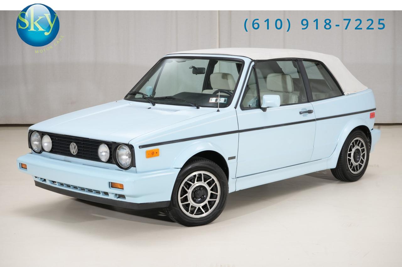 1989 Volkswagen Cabriolet Boutique Edition 1 of 40 Produced