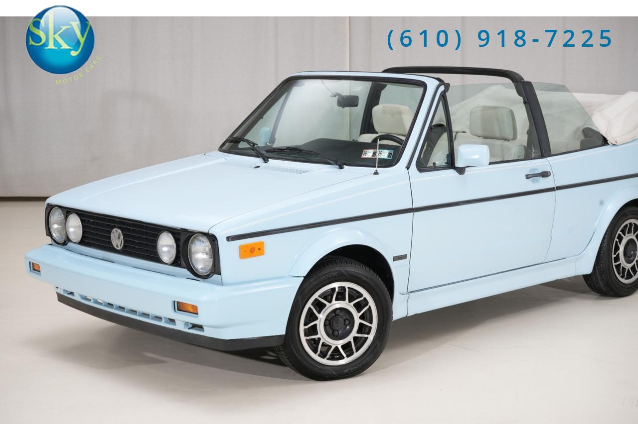 1989 Volkswagen Cabriolet Boutique Edition 1 of 40 Produced West Chester PA