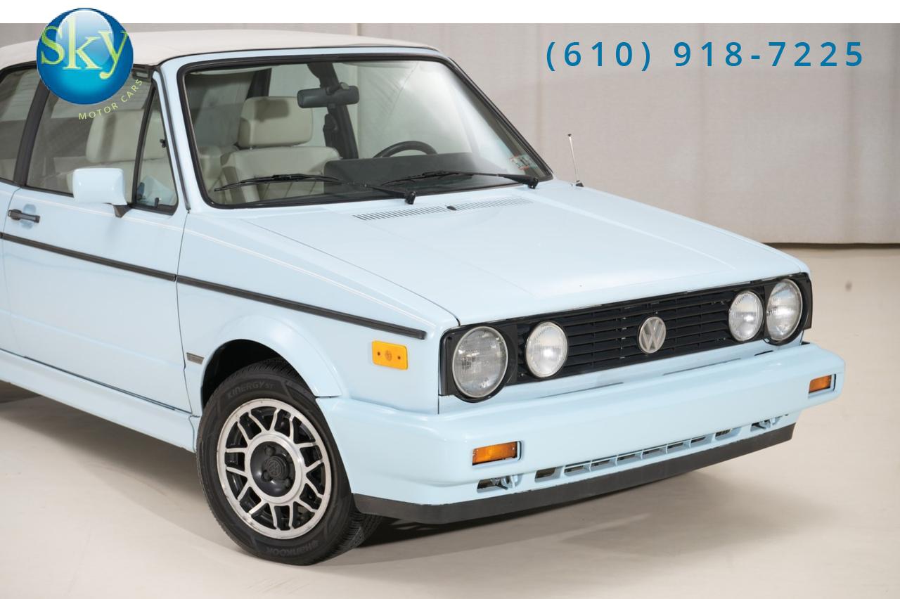 1989 Volkswagen Cabriolet Boutique Edition 1 of 40 Produced West Chester PA