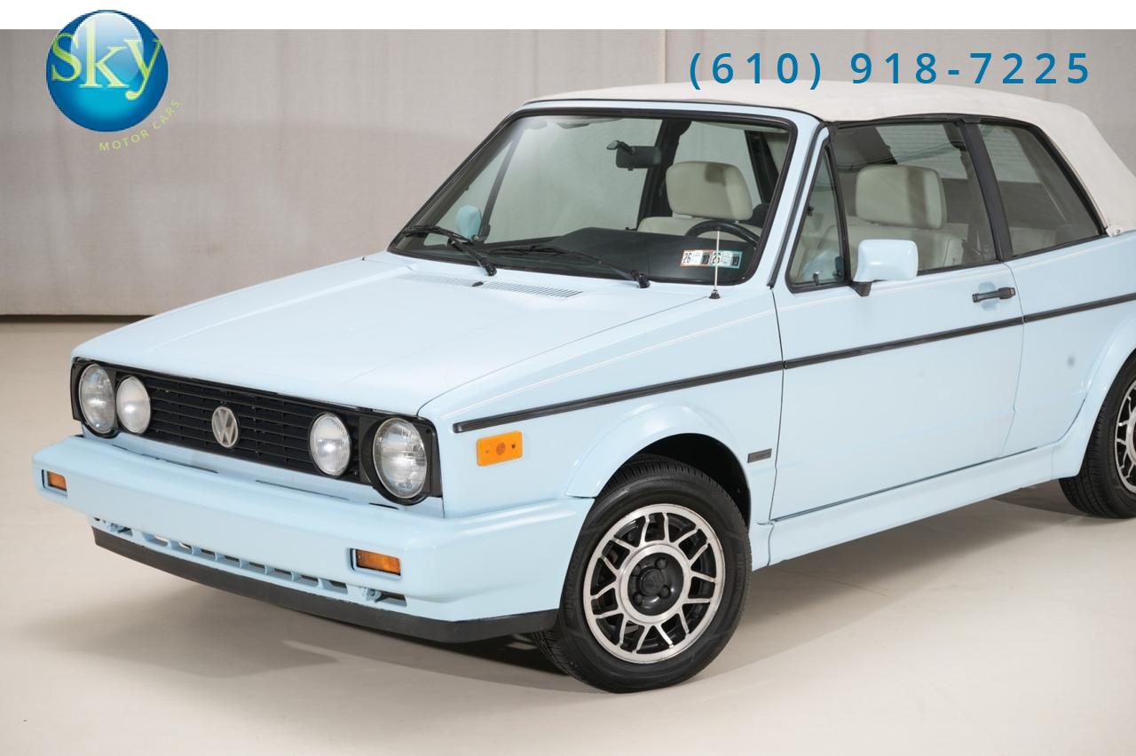 1989 Volkswagen Cabriolet Boutique Edition 1 of 40 Produced West Chester PA